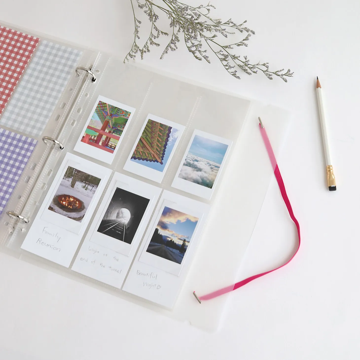 MYO 3 Ring A4 Photo Pocket Refill