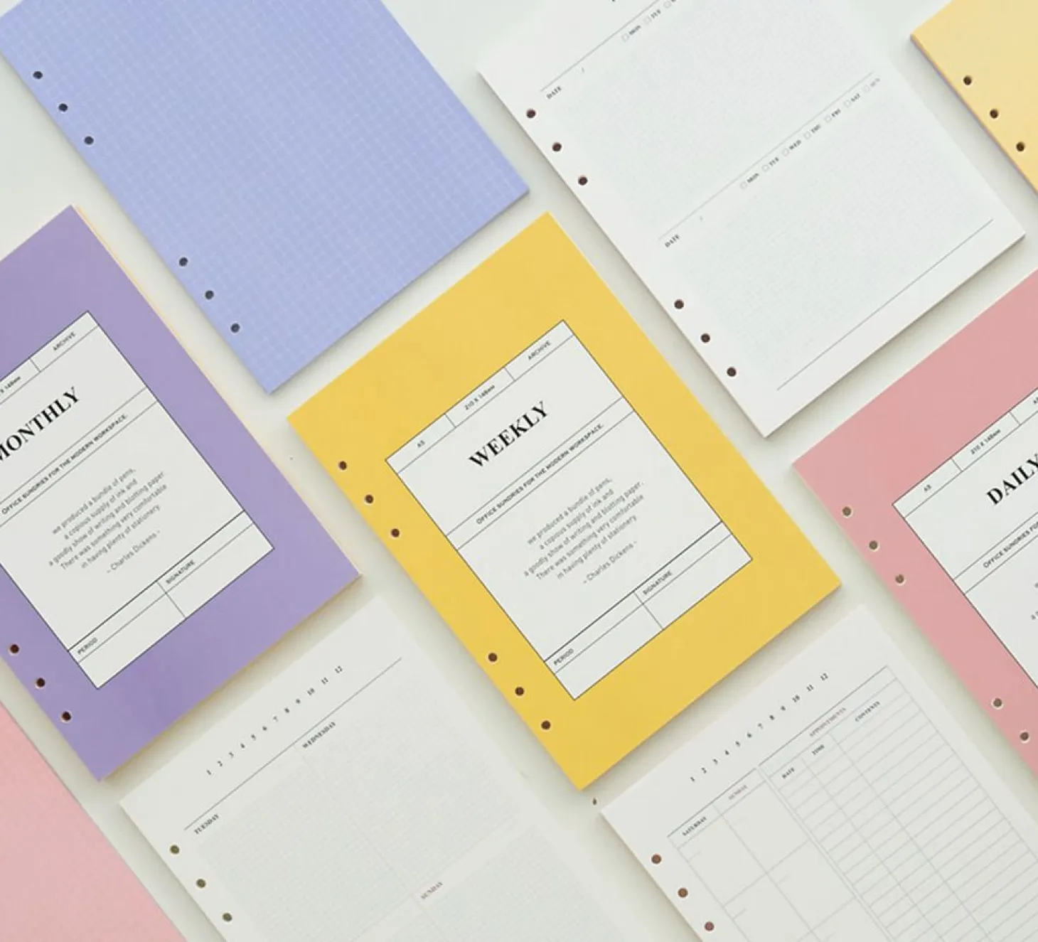 MYO 6 Ring A5 Planner Refill