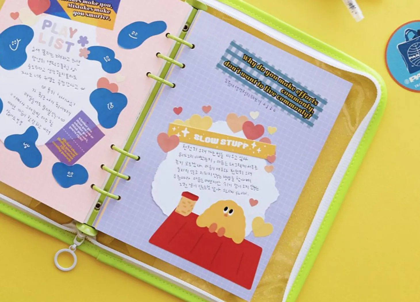 MYO 6 Ring A5 Planner Refill