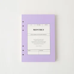MYO 6 Ring A5 Planner Refill