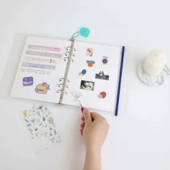 MYO Sticker Book 6 Ring A5 Refill