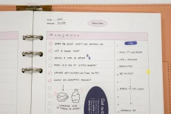 MYO Today 6 Ring A5 Planner Refill