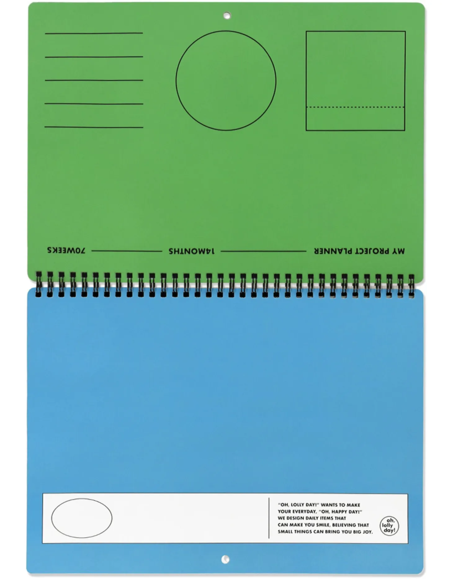 My Project A4 Spiral Planner