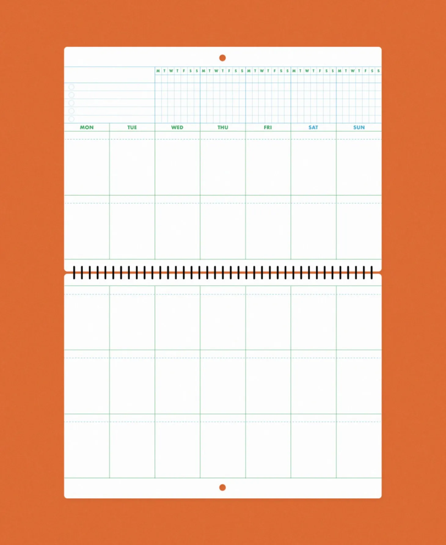 My Project A4 Spiral Planner