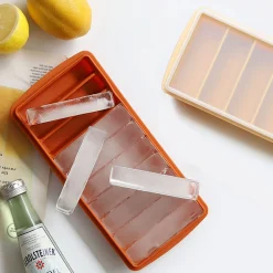 Narrow Silicone Ice Stick Cube Tray