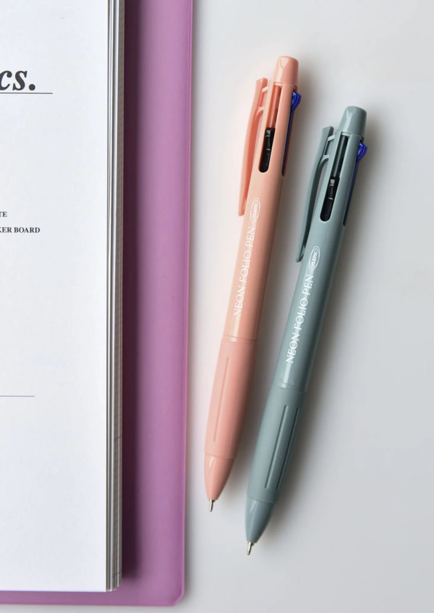 Neon Folio 4 Color Pen