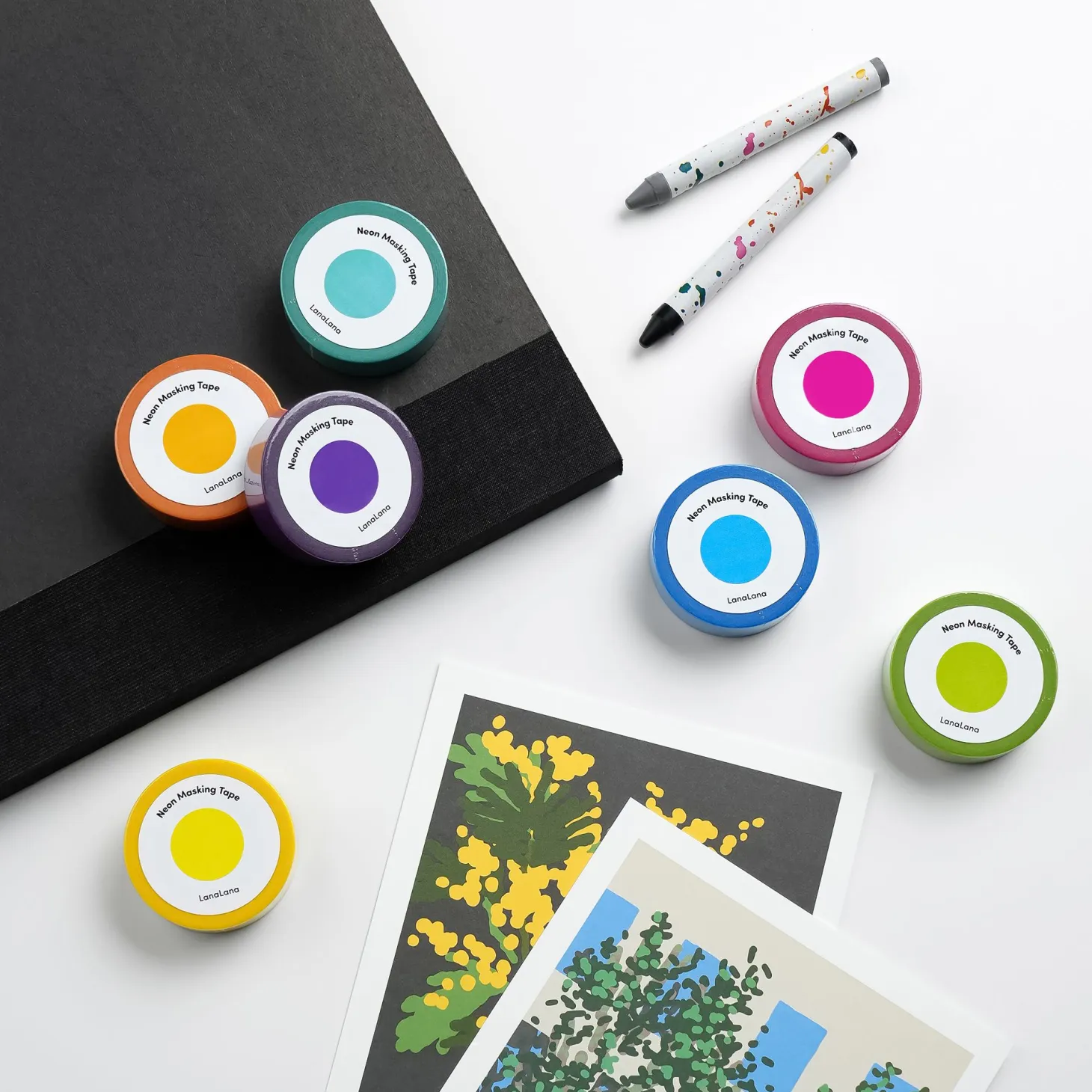 Neon Masking Tape
