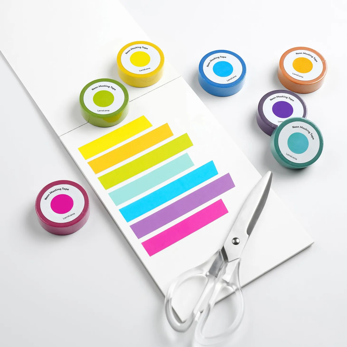 Neon Masking Tape