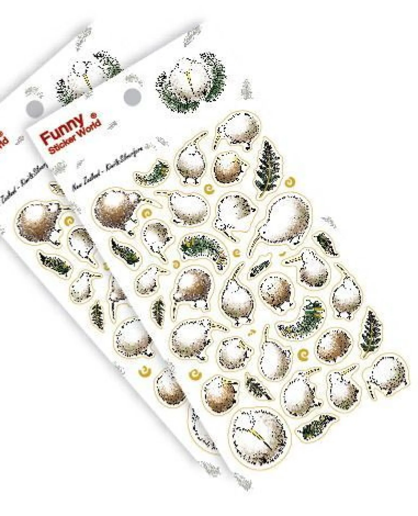 New Zealand/Australia Animal Deco Sticker