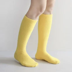 Non-slip Fluffy Knee-high Socks