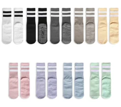 Non-slip Pilates Crew Women Socks