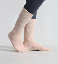 Non-slip Pilates Crew Women Socks