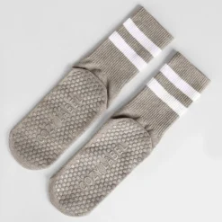 Non-slip Pilates Crew Women Socks