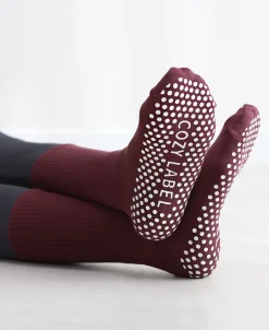 Non-slip Pilates Crew Women Socks