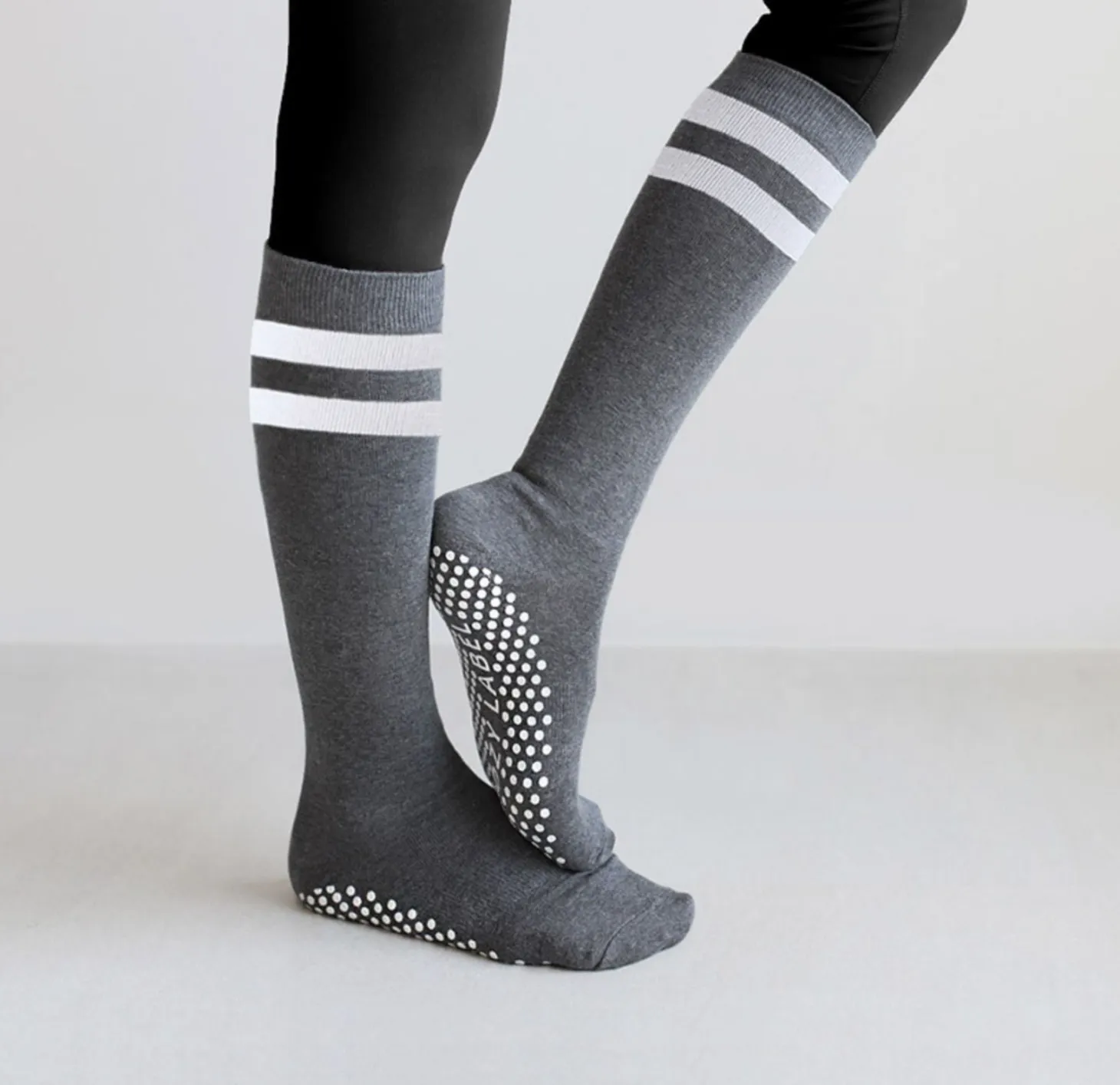 Non-slip Pilates Knee-high Socks