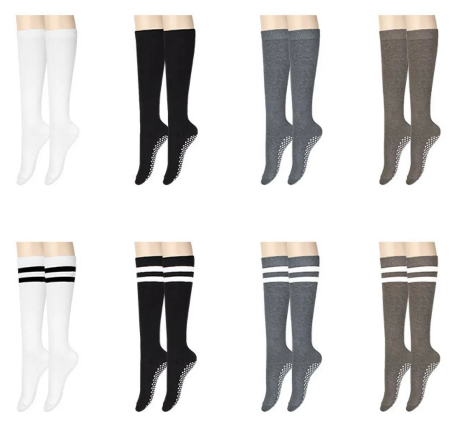 Non-slip Pilates Knee-high Socks