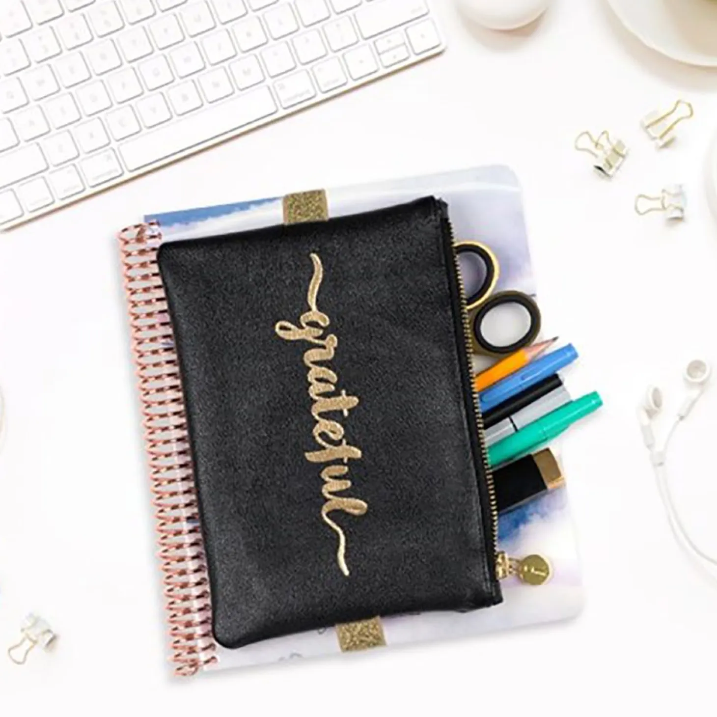 Notebook Attachable Band Pouch