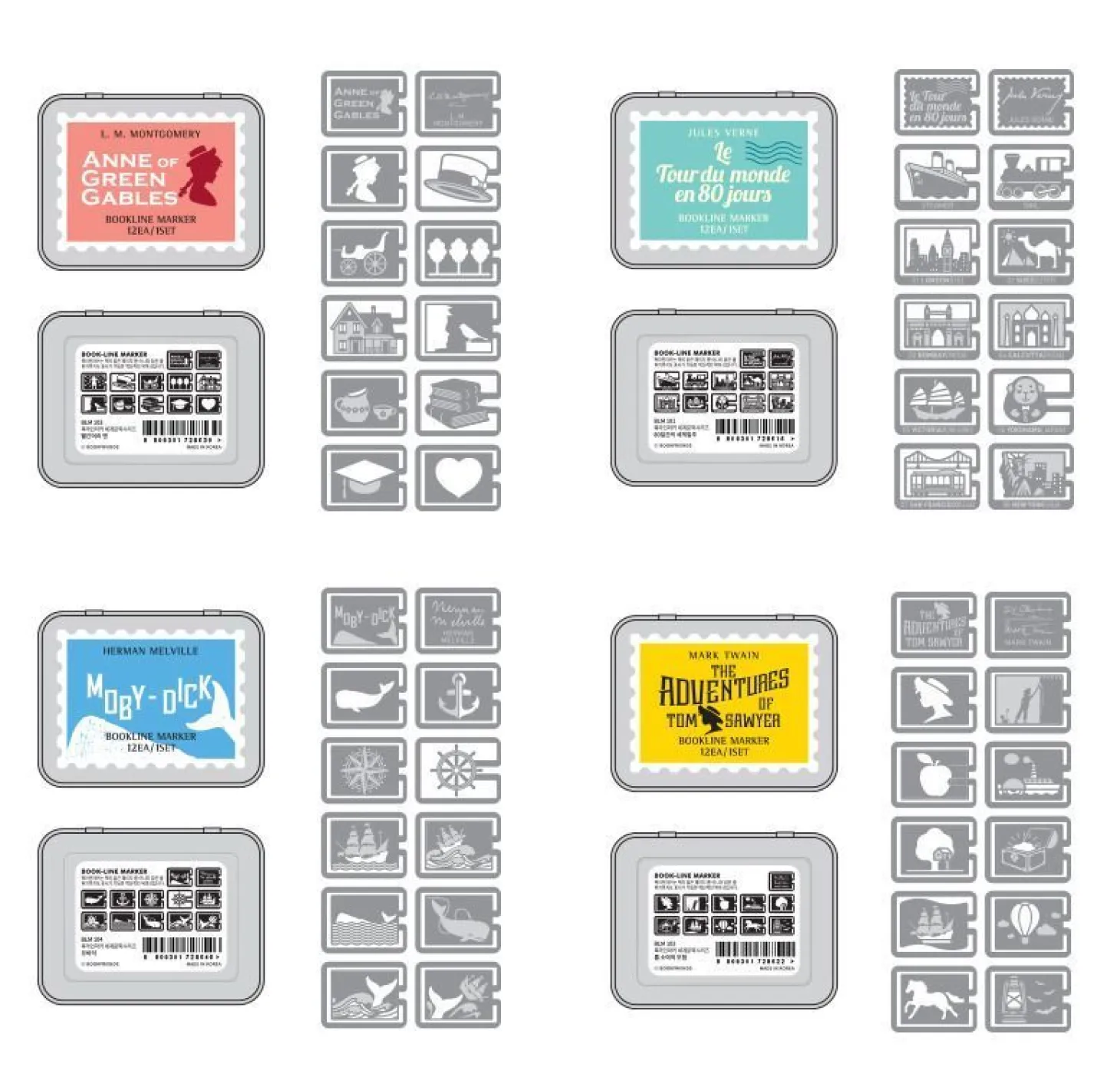 Novel Bookmark Set