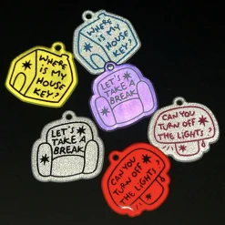 Object Message PVC Ball Chain