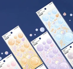 Ocean Background Removable Sticker v1