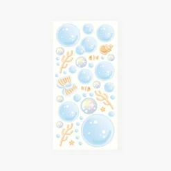 Ocean Background Removable Sticker v1