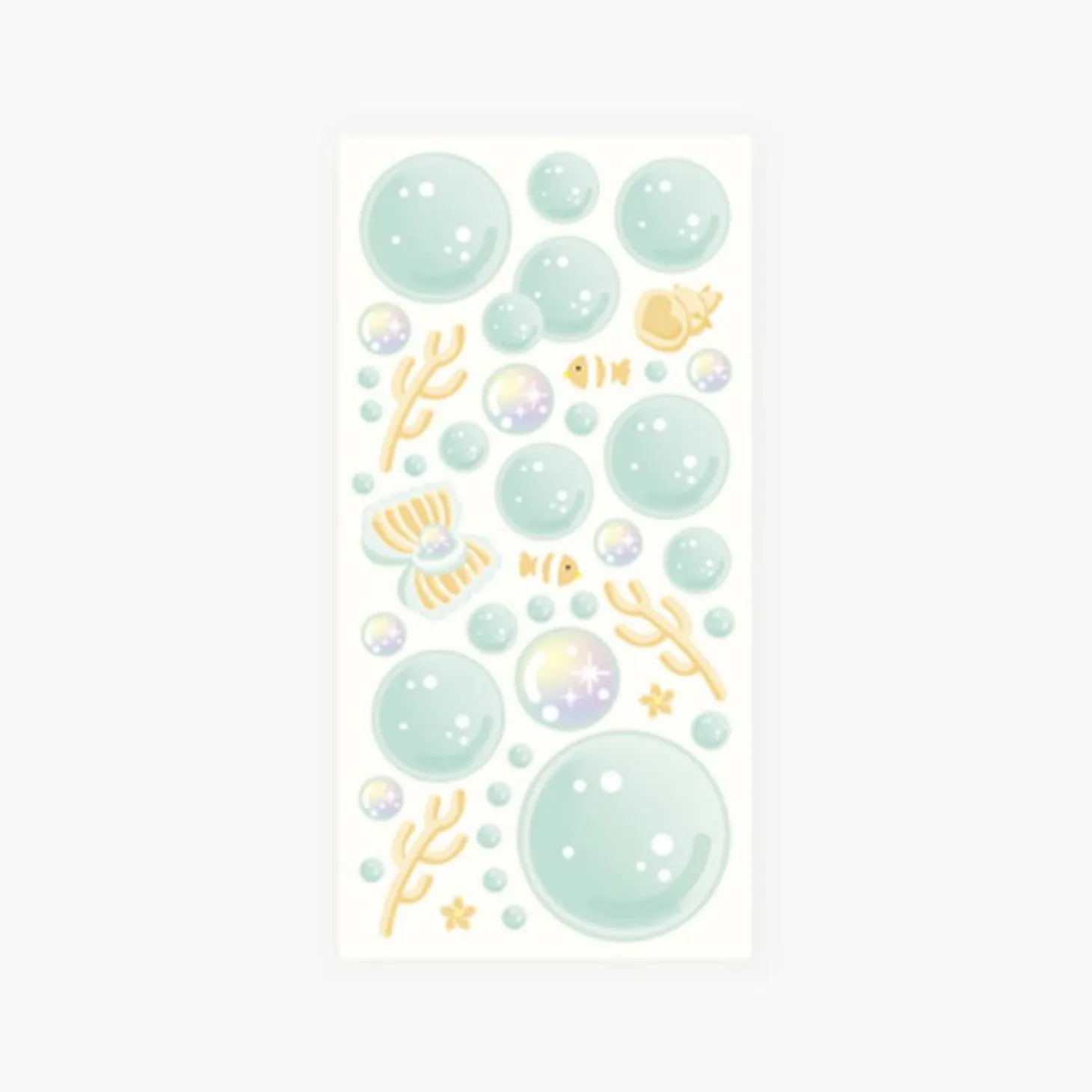 Ocean Background Removable Sticker v1