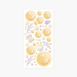 Ocean Background Removable Sticker v1