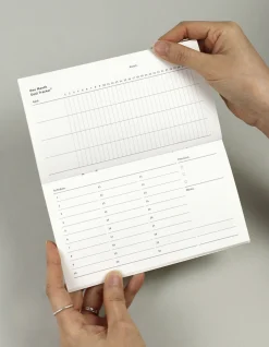 One Month Goal Tracker Planner