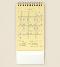 One Month Goal Tracker Standing Planner