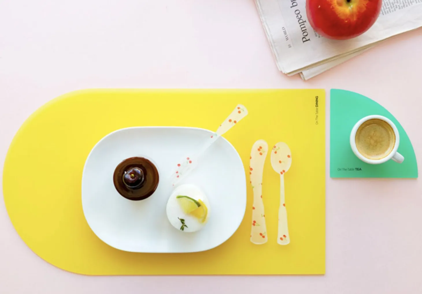 On the Table Acrylic Tea Coaster