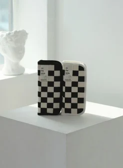 On the Table Checker Board Pen Pouch