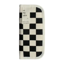 On the Table Checker Board Pen Pouch