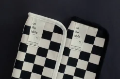 On the Table Checker Board Pen Pouch