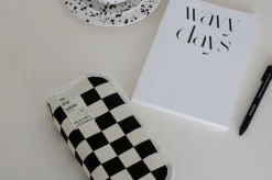 On the Table Checker Board Pen Pouch