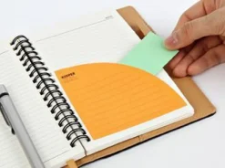 Orange Corner Pocket Sticky Note