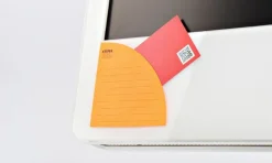 Orange Corner Pocket Sticky Note