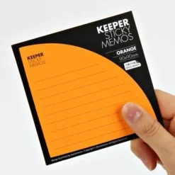 Orange Corner Pocket Sticky Note