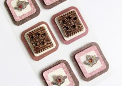 Oriental Themed 3D Deco Sticker v1