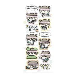 Otaku Girl Deco Sticker