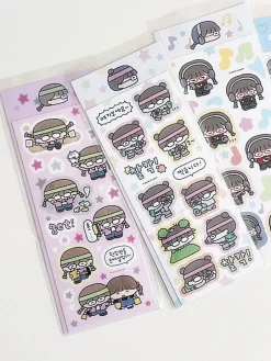 Otaku Girl Deco Sticker