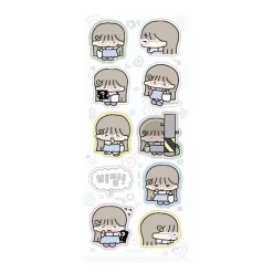 Otaku Girl Deco Sticker