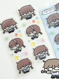 Otaku Girl Epoxy Sticker