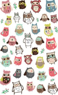 Owl Deco Sticker