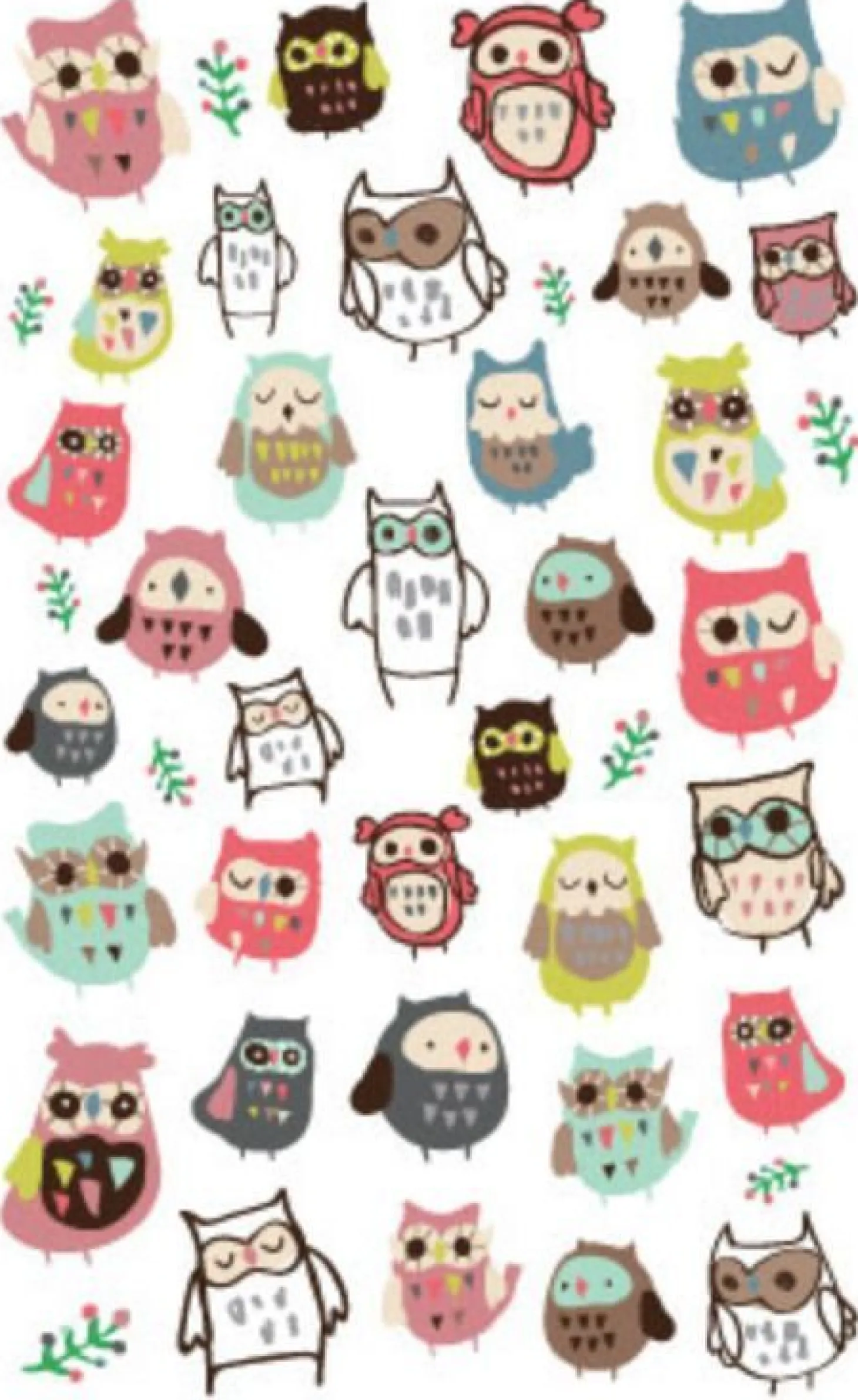 Owl Deco Sticker