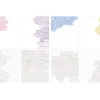 Paint 6 Ring A6 Wide Note Refill