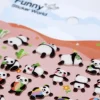 Panda Puffy Deco Sticker v1