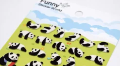 Panda Puffy Deco Sticker v2