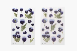 Pansy Pressed Flower Sticker