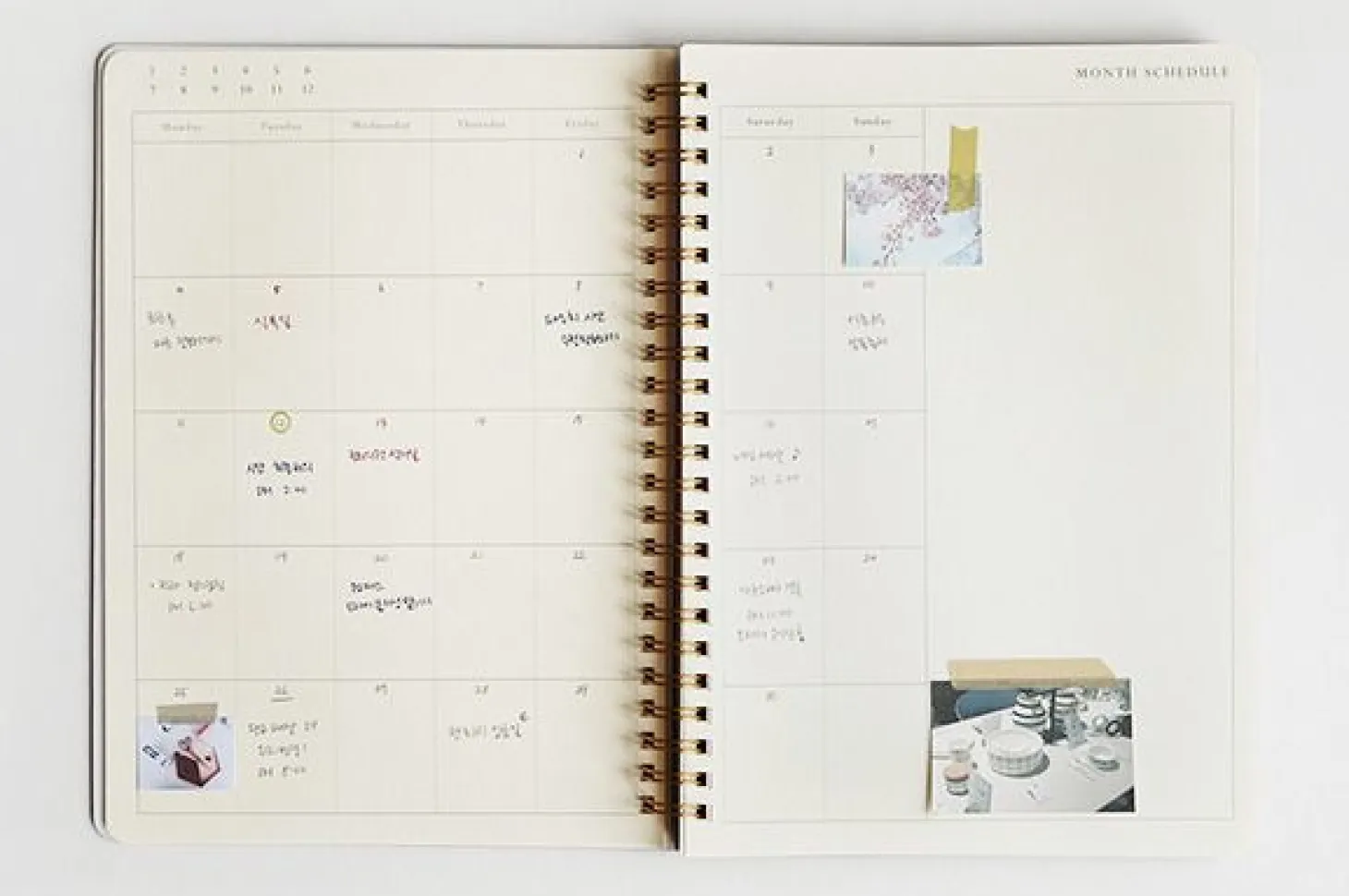 Par Un Beau Jour Monthly Planner