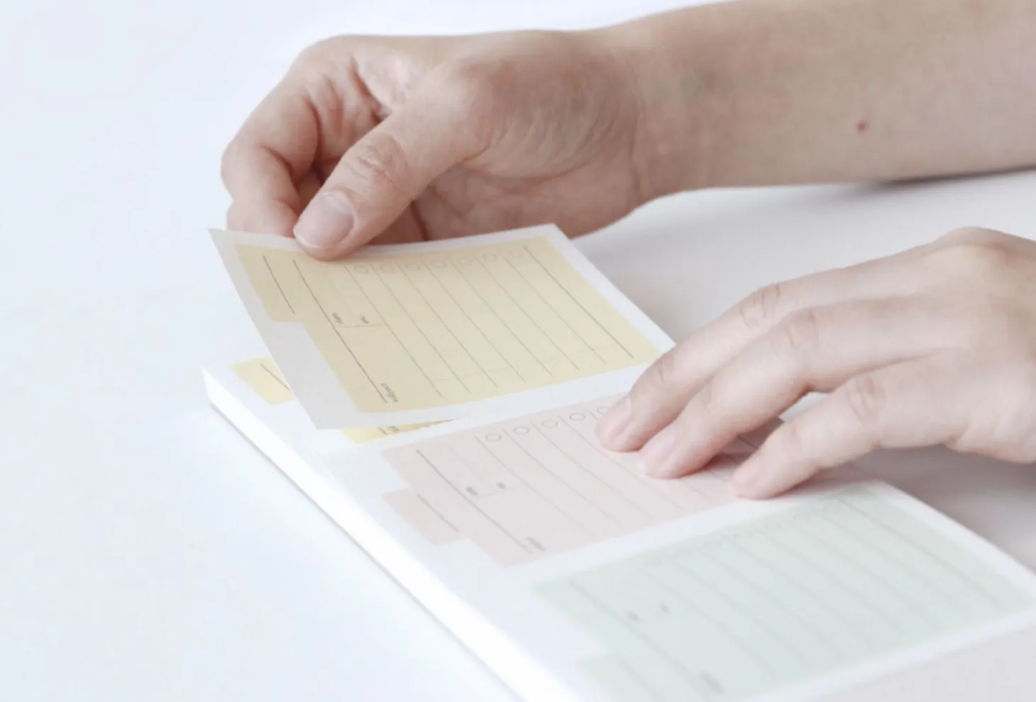 Pastel Archiving Memo Pad